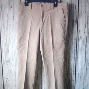 Vineyard Vines Slim Fit Breaker Pant Khaki Corduroy Size 34W X 30L